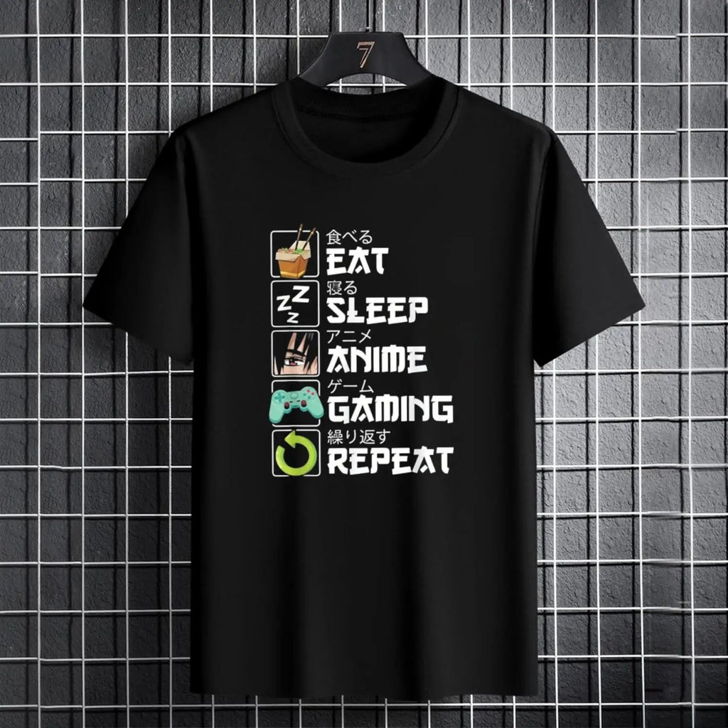 Men's Anime Gaming T-Shirt
